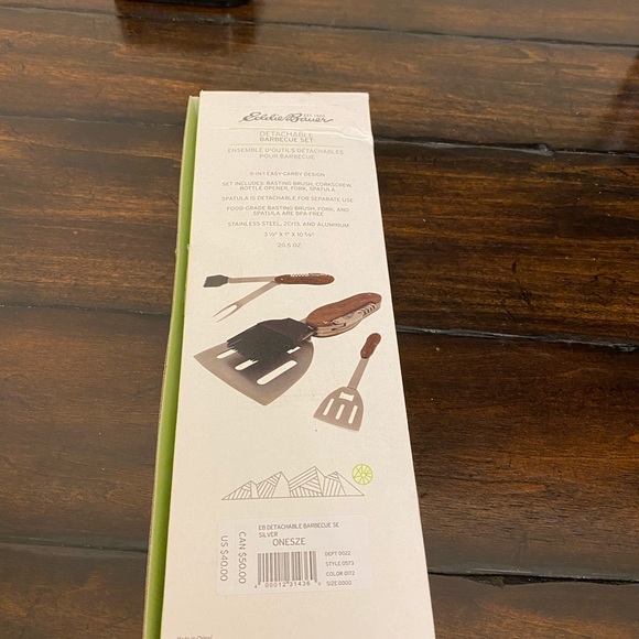 Eddie Bauer detachable barbecue set - Picture 1 of 10